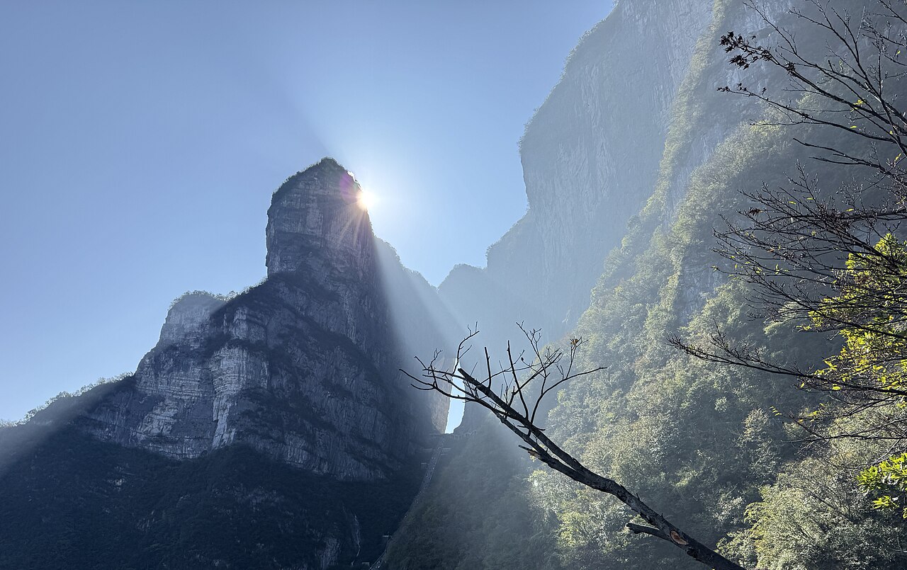 Tianmen Mountain Heaven's Gate in Zhangjiajie
